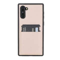 Funda tipo billetera de cuero Cosa Snap On para Samsung Galaxy Note 10