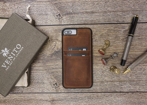 Capri Snap On Leather Wallet Case for iPhone 7 Plus