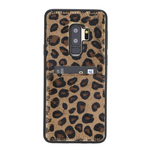Capri Snap On Leather Wallet Case for Samsung Galaxy S9 Plus