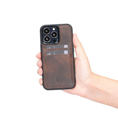 Capri Snap On Leather Wallet Case for iPhone 13 Pro