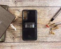 Capri Snap On Leather Wallet Case for Samsung Galaxy S21 FE