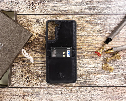 Capri Snap On Leather Wallet Case for Samsung Galaxy S21 FE