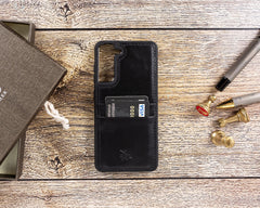 Capri Snap On Leather Wallet Case for Samsung Galaxy S21 FE