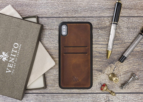 Cosa Snap On Leather Wallet Case for iPhone XS Max