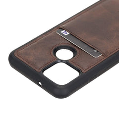 Capri Snap On Leather Wallet Case for Google Pixel 5