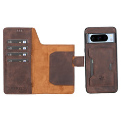 Florence-flex RFID Blocking Leather Wallet Case for Google Pixel 8 Pro