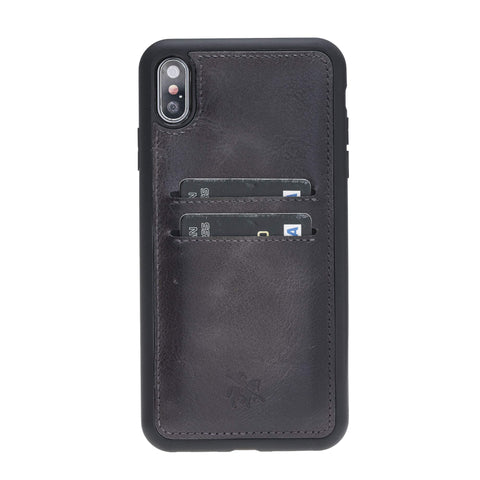 Cosa Snap On Leather Wallet Case for iPhone XS Max