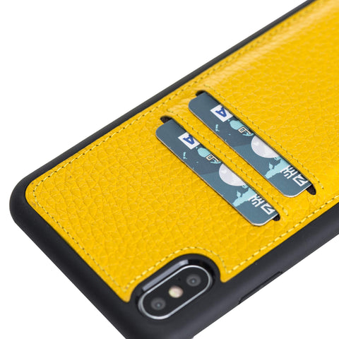Cosa Snap On Leather Wallet Case for iPhone XS Max