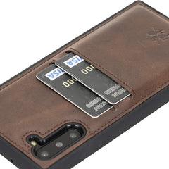 Funda tipo billetera de cuero Cosa Snap On para Samsung Galaxy Note 10
