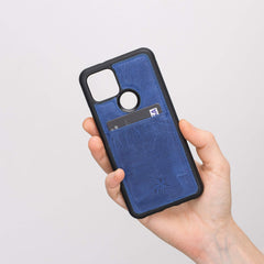 Capri Snap On Leather Wallet Case for Google Pixel 5
