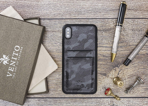 Cosa Snap On Leather Wallet Case for iPhone XS Max