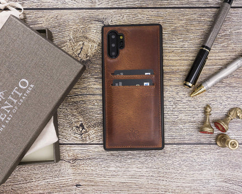 Cosa Snap On Leather Wallet Case for Samsung Galaxy Note 10 Plus