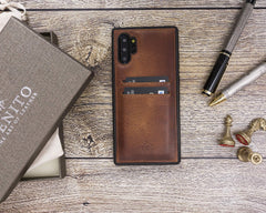 Cosa Snap On Leather Wallet Case for Samsung Galaxy Note 10 Plus