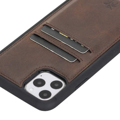 Cosa Snap On Leather Wallet Case for iPhone 11 Pro Max