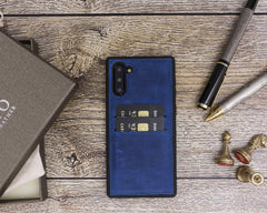Funda tipo billetera de cuero Cosa Snap On para Samsung Galaxy Note 10