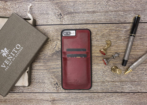 Capri Snap On Leather Wallet Case for iPhone 7 Plus