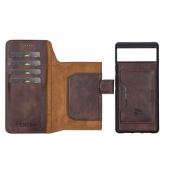 Florence-flex RFID Blocking Leather Wallet Case for Google Pixel 6
