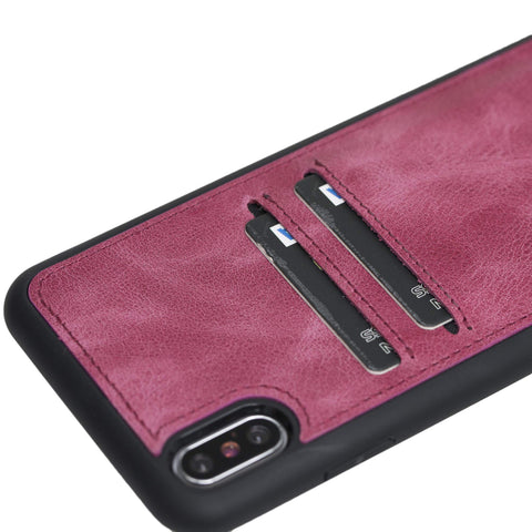 Cosa Snap On Leather Wallet Case for iPhone XS Max