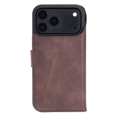Ravenna RFID Blocking Detachable Leather Wallet Case for iPhone 18 Pro Max