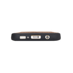 Funda tipo billetera de cuero Capri Snap On para Samsung Galaxy S9 Plus