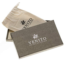 Venice RFID Blocking Leather Wallet Stand Case for iPhone 11