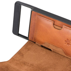 Funda tipo billetera de cuero con bloqueo RFID Florence-flex para Google Pixel 7 Pro