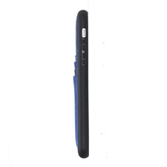 Funda tipo billetera de cuero Capri Snap On para iPhone 7 Plus