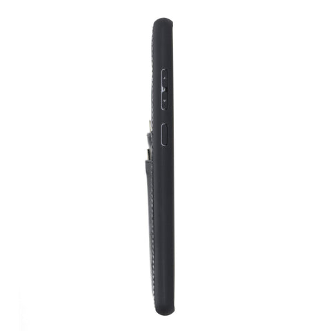 Funda tipo billetera de cuero Capri Snap On para Samsung Galaxy S10 Plus
