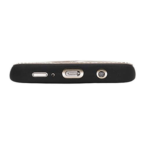 Cosa Snap On Leather Wallet Case for Samsung Galaxy S9 Plus
