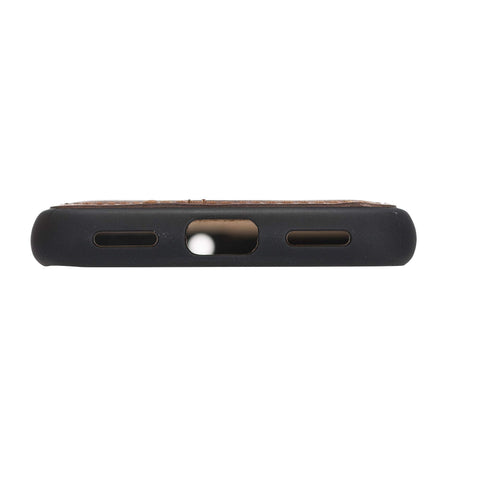 Funda de cuero Lucca Snap On para Google Pixel 4