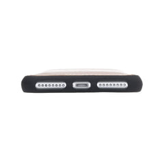 Funda tipo billetera de cuero Capri Snap On para iPhone 7 Plus