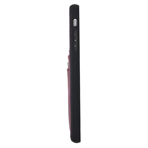 Funda tipo billetera de cuero Cosa Snap On para iPhone 7 Plus