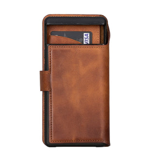 Funda tipo cartera de cuero desmontable con bloqueo RFID Ravenna para Google Pixel 7