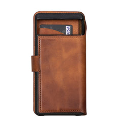 Funda tipo cartera de cuero desmontable con bloqueo RFID Ravenna para Google Pixel 7