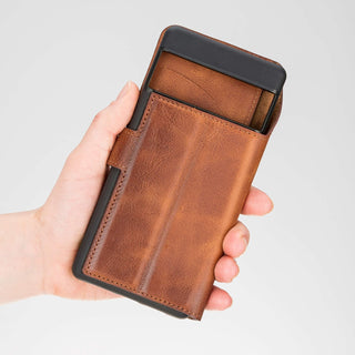Ravenna RFID Blocking Detachable Leather Wallet Case for Google Pixel 6 Pro