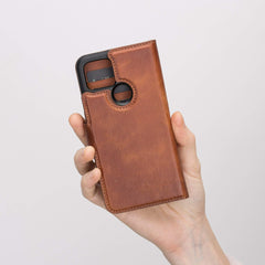 Florence RFID Blocking Leather Wallet Case for Google Pixel 5