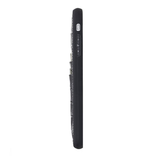 Funda tipo billetera de cuero Capri Snap On para iPhone 7 Plus