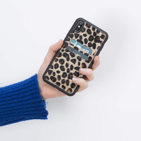 Cosa Snap On Leather Wallet Case for iPhone XS Max