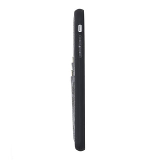 Funda tipo billetera de cuero Capri Snap On para iPhone 7 Plus