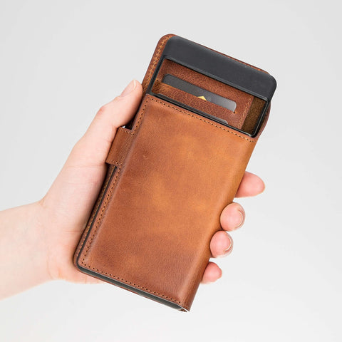 Florence-flex RFID Blocking Leather Wallet Case for Google Pixel 6 Pro