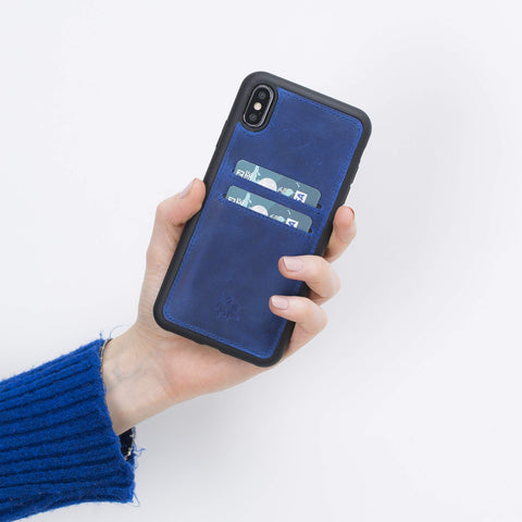 Cosa Snap On Leather Wallet Case for iPhone XS Max