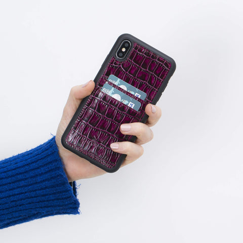 Cosa Snap On Leather Wallet Case for iPhone XS Max