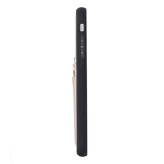 Funda tipo billetera de cuero Capri Snap On para iPhone 7 Plus
