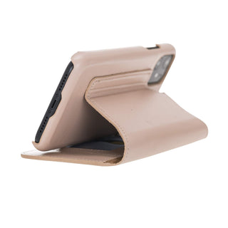 Venice RFID Blocking Leather Wallet Stand Case for iPhone 11