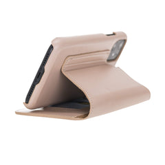 Venice RFID Blocking Leather Wallet Stand Case for iPhone 11