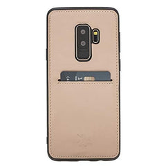 Funda tipo billetera de cuero Cosa Snap On para Samsung Galaxy S9 Plus