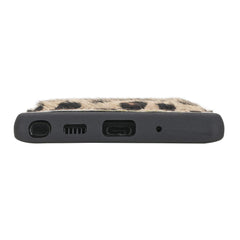 Funda tipo billetera de cuero Cosa Snap On para Samsung Galaxy Note 10