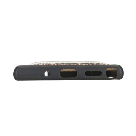 Funda tipo billetera de cuero Capri Snap On para Samsung Galaxy Note 20 Ultra