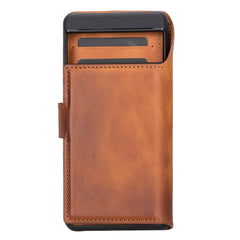 Funda tipo billetera de cuero con bloqueo RFID Florence-flex para Google Pixel 7