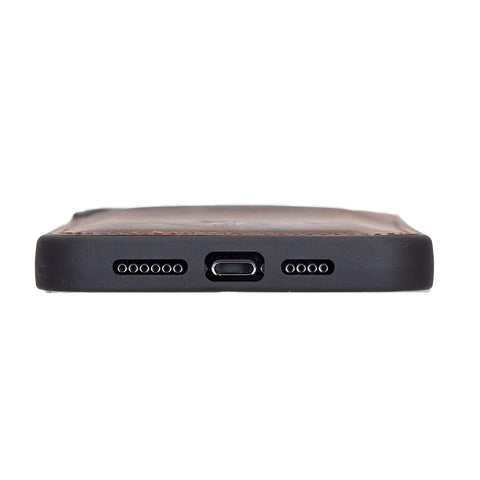 Capri Snap On Leather Wallet Case for iPhone 13 Pro Max